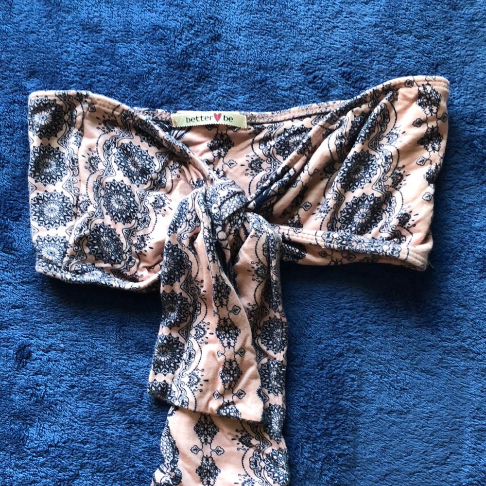🌸tie tube top 🌸SOLD